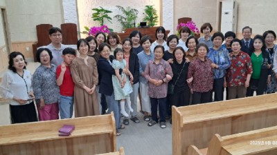 부산 수영로교회 흩어지는예배 행사(대합중앙교회에서)
